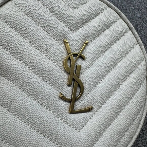 Yves Saint Laurent Round Shoulder Bag 888-081325 - Picture 6 of 15